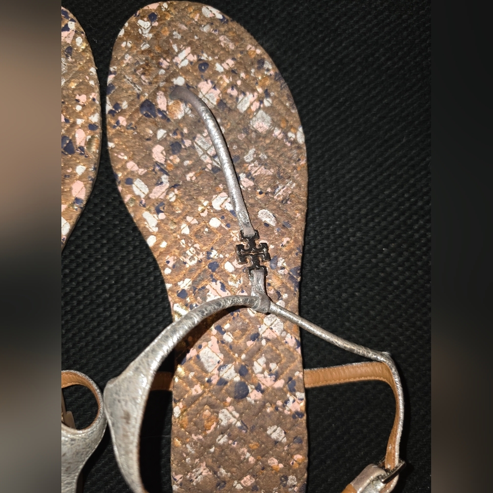 Tory Burch Tan and Brown Sandals - Picture 3 of 3